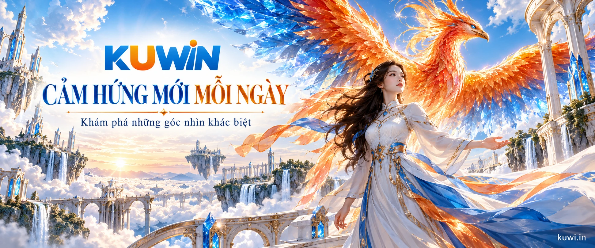 Kuwin: cảm hứng từ phượng hoàng xanh cam